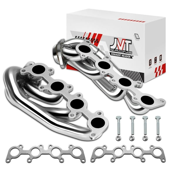 For 2011-2014 Ford F150 5.0L V8 Stainless Steel Shorty Exhaust Manifold Header Upgrade Kit