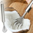 thumbnail image 1 of Stainless Steel Shredder, Efficient Shredding Blades, Kitchen Tool, Ergonomic Handle Design, for Coconut Food Preparation, Compact Lightweight Shredder | Pure Color KTFgvq, 1 of 8