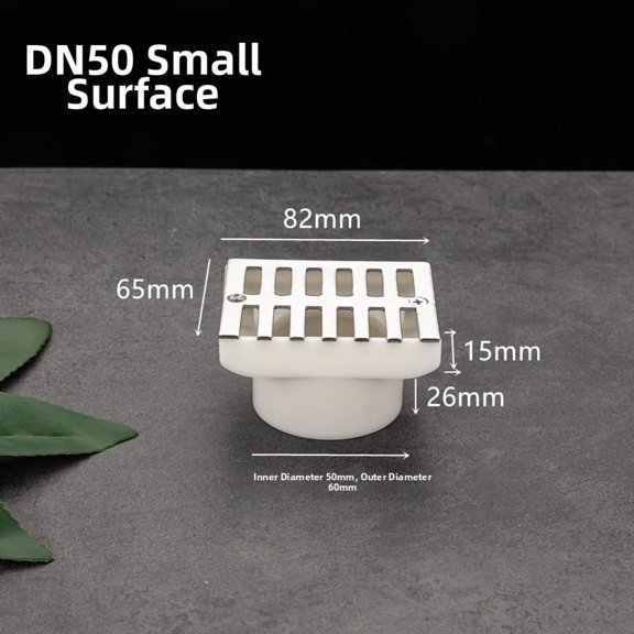 Stainless Steel Side Floor Drain DN50 Corner Drain Anti Clogging Same Layer