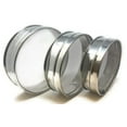 thumbnail image 1 of Stainless Steel Sieve ~ Set of 3 ~ for Flours, Seeds, Beans & Lentils - Sizes 6.7", 7.5", 8.25" by Rani Brand, 1 of 4