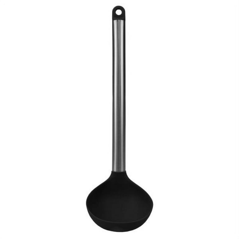 Black Stainless Steel Silicone Ladle Black Stainless Steel Silicone Ladle