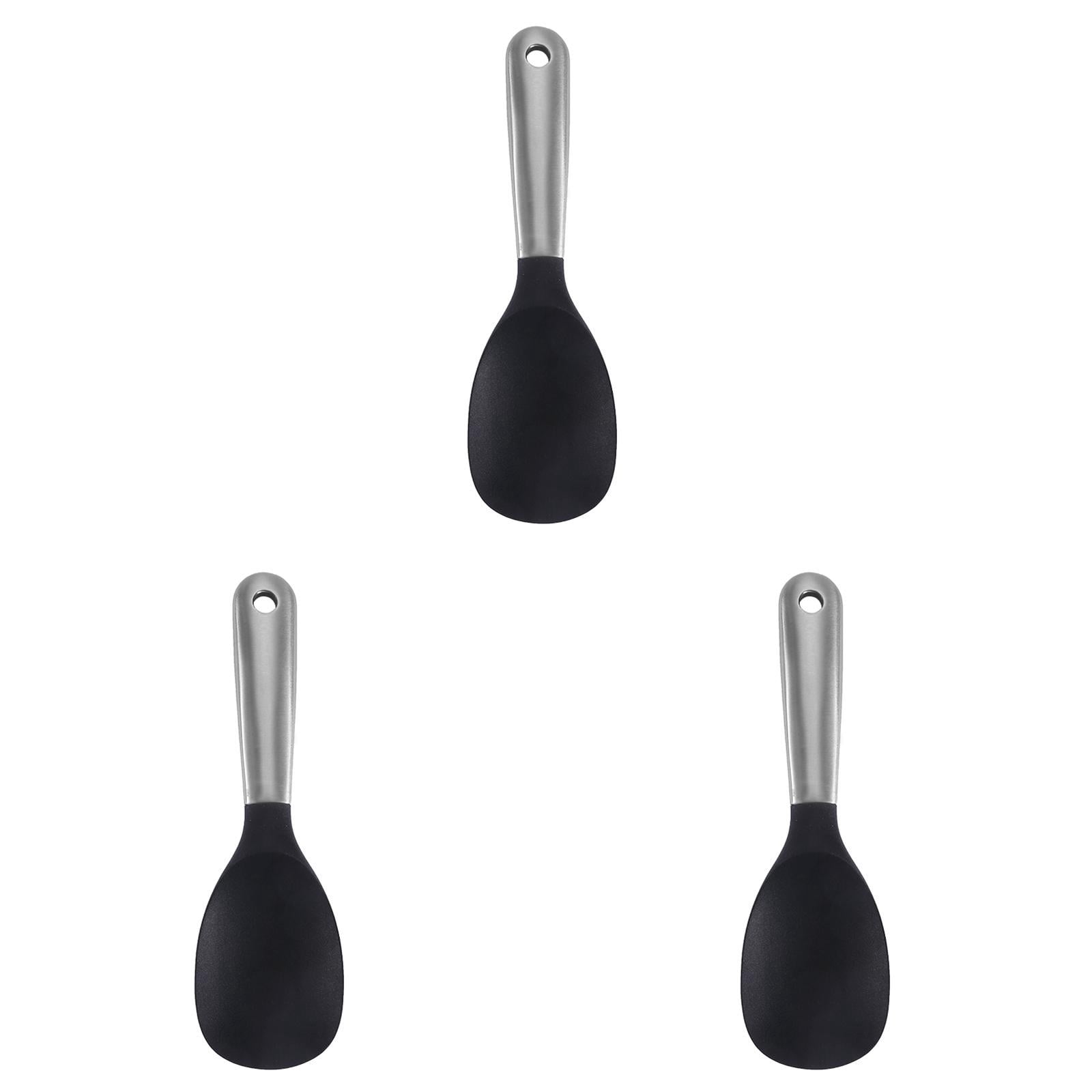 Stainless Steel Silicone Rice Spoon Non Stick Cooking Utensil With ...