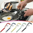thumbnail image 1 of Stainless Steel Silicone Spatula with Heat Resistant Food Grade Non-stick Head, Flexible Sloped Edge for Flipping Pancakes & Cookies, Ideal for Baking & Stovetop Cooking,Vsgery, 1 of 8