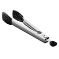 thumbnail image 1 of Stainless Steel Silicone Tongs for Cooking and Grilling, 1 of 5