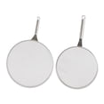 thumbnail image 1 of Stainless Steel Silver 2 Piece Splatter Screen 10in, 1 of 3