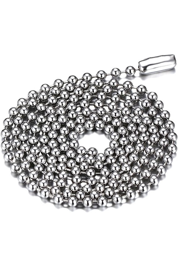Stainless Steel Silver Chain Necklace Cuban Link Curb Cable Rope Box Rolo Chain Necklace For Men Women Various Styles[Z1051]