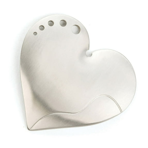 Stainless Steel Silver Herb Stripper