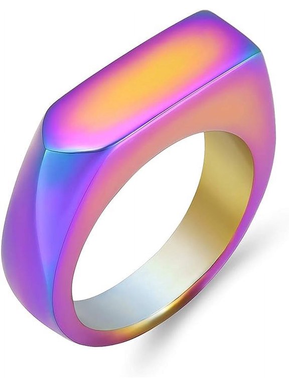 Stainless Steel Simple Style Cremation Urn Ring for Ashes for Women Waterproof Locket Rings Memorial Jewelry Cremation Jewelry Urn Ring