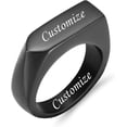 thumbnail image 1 of Stainless Steel Simple Style Cremation Urn Ring for Ashes for Women Waterproof Locket Rings Memorial Jewelry Cremation Jewelry Urn Ring, 1 of 7