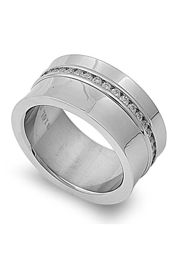 Stainless Steel Single Channel Row Center Ring