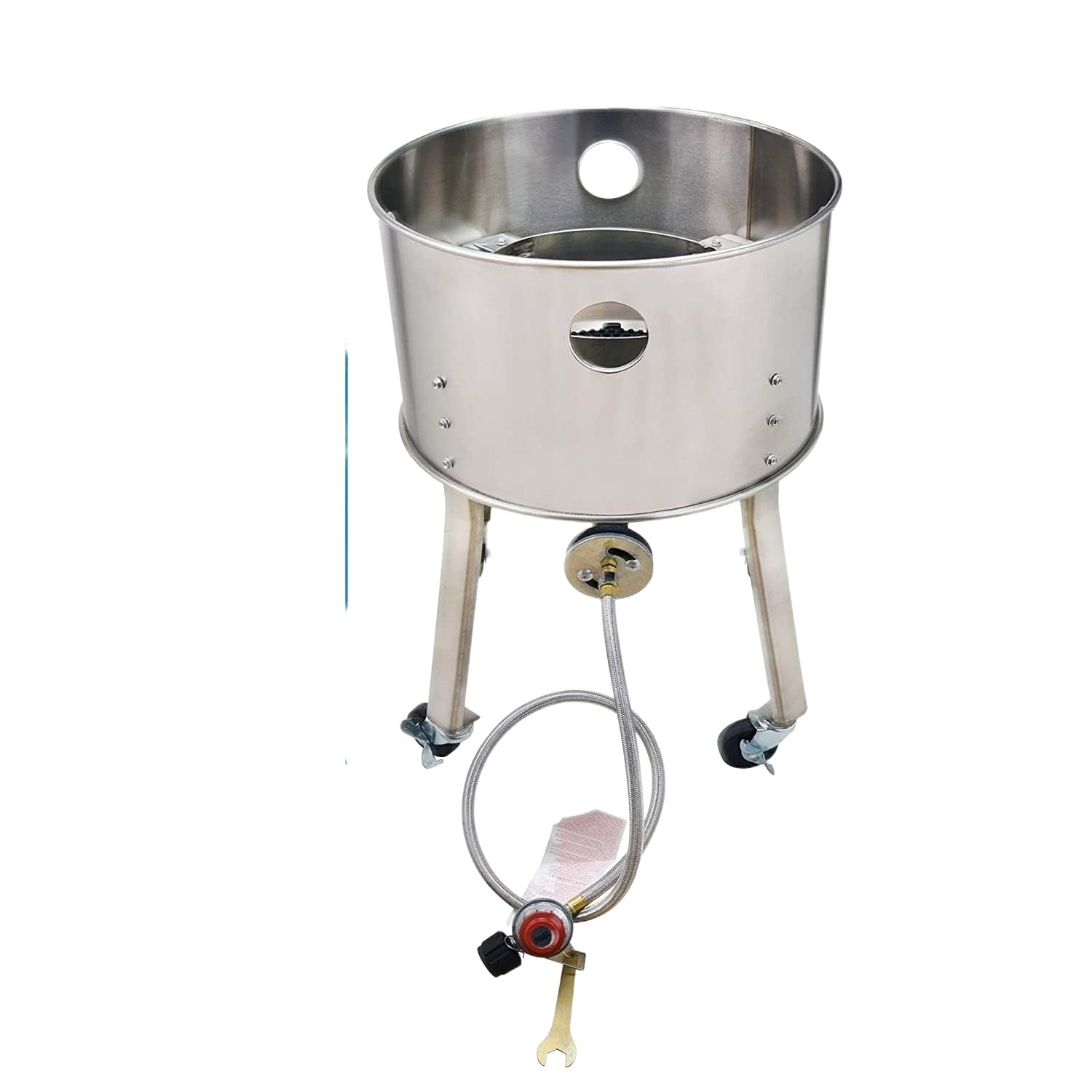 Stainless Steel Single Propane Burner With 200,000BTU HighOutput
