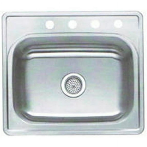 Stainless Steel Sink - 25 x 2 x 6 in.
