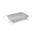 thumbnail image 1 of Stainless Steel Sink Basket, Retractable Vegetable Washing Basin & Storage Rack, Expandable Kitchen Sink Organizer for Utensils, Dishes, and Drainage, 1 of 4