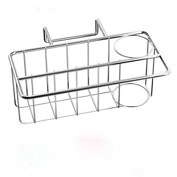 Stainless Steel Sink Drain Cradle - Durable Kitchen Sink Accessory For Dish Racking And Drying, Rust-Resistant Drainer For Daily Use