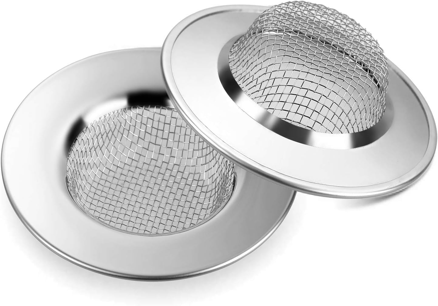 Stainless Steel Sink Strainer 7.7cm Drain Strainer to Prevent Debris