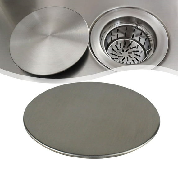 Stainless Steel Sink Strainer Cover for Kitchen Drain with Decorative Lid