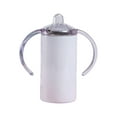 thumbnail image 1 of Stainless Steel Sippy Tumbler - Double Wall Vacuum Insulated, Non- Bottom, for Baby, Hot/Cold Drinks & Travel, 1 of 8