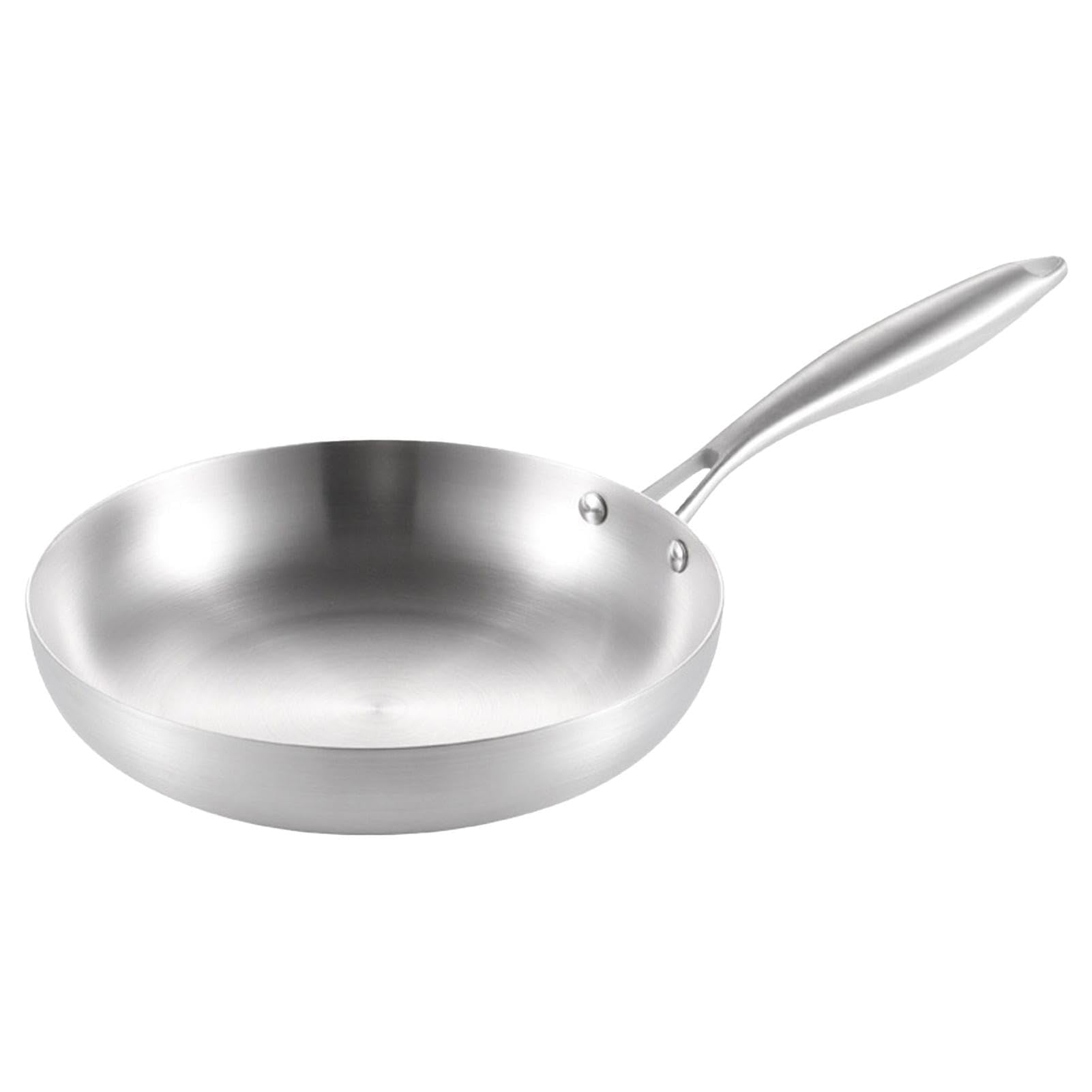 Stainless Steel Skillet Pan Deep Skillet Cooking Pan Oven Safe