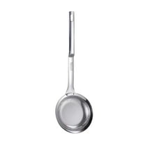 Stainless Steel Skimmer Spoon Kitchen Tool with Fine Mesh Filter for Soup Oil Grease Foam Removal Cooking Frying Baking