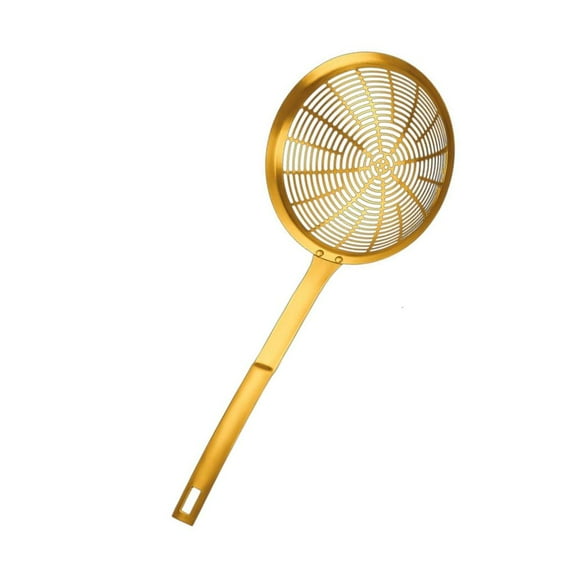 Stainless Steel Skimmer Spoon for Straining and Frying Household Strainer Ladle