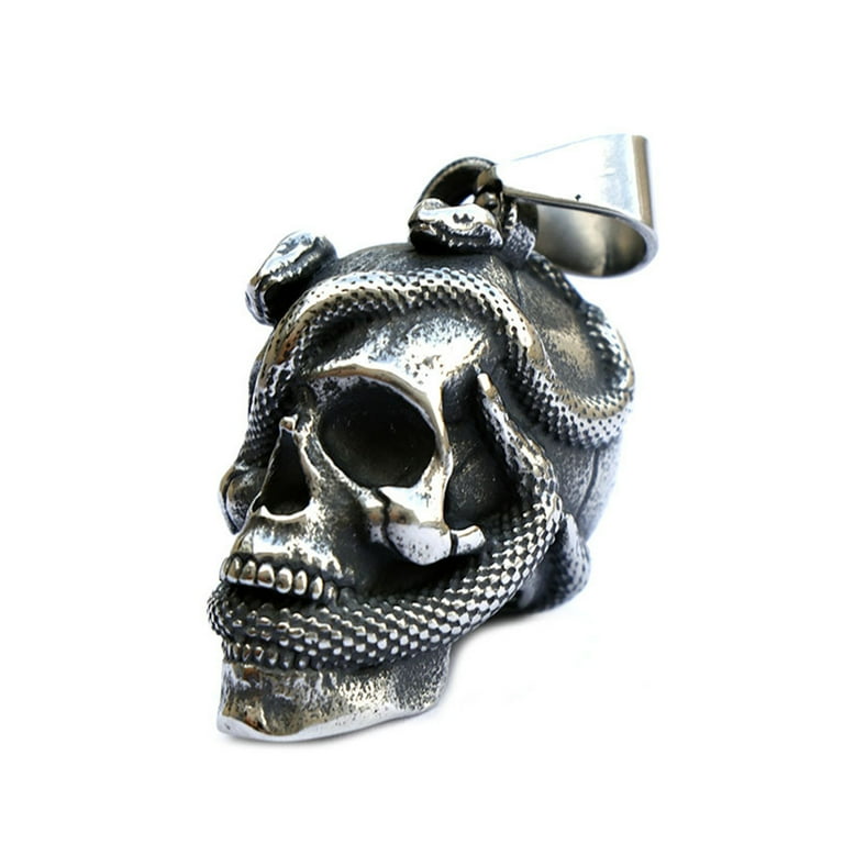 Snake 2024 skull necklace