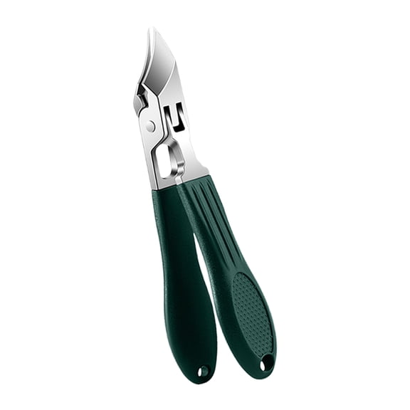 Stainless Steel Slanted Nails Curved Toenail Trimmer for Thick Nails with Comfortable Grip and Rust Resistant Pedicure