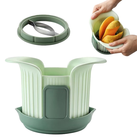 Stainless Steel Slicer, Vegetable Cutter, Mango Slicer - Boxed,tomato Slicer Stainless Slicer Seeder Slicer Pulp Quick Segmentation and Cutting