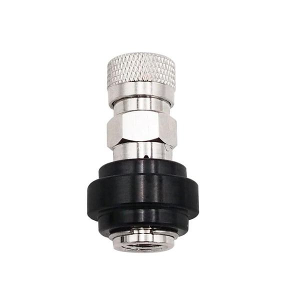Stainless Steel Slide Check Valves Featuring 1/8NPT Thread and 8mm Quick Disconnect Hose Accessories for Air Tool
