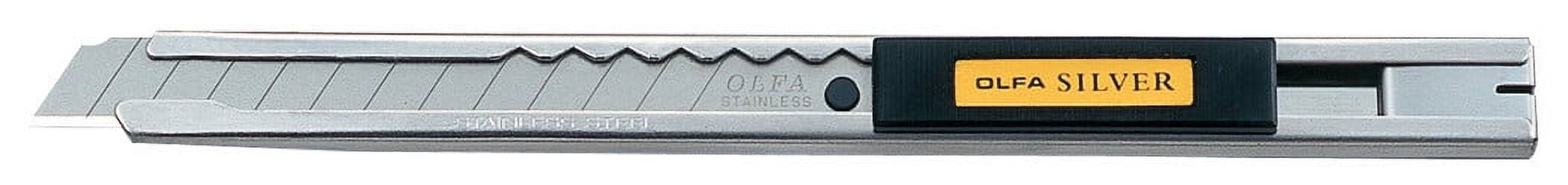 Olfa 5018 Stainless Steel Slide Lock Utility Knife-