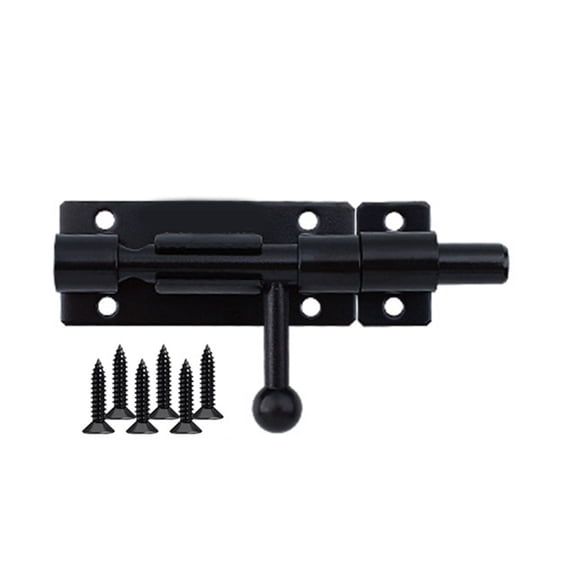 Stainless Steel Sliding Bolts Latches Hasp with Screws for Internal Door