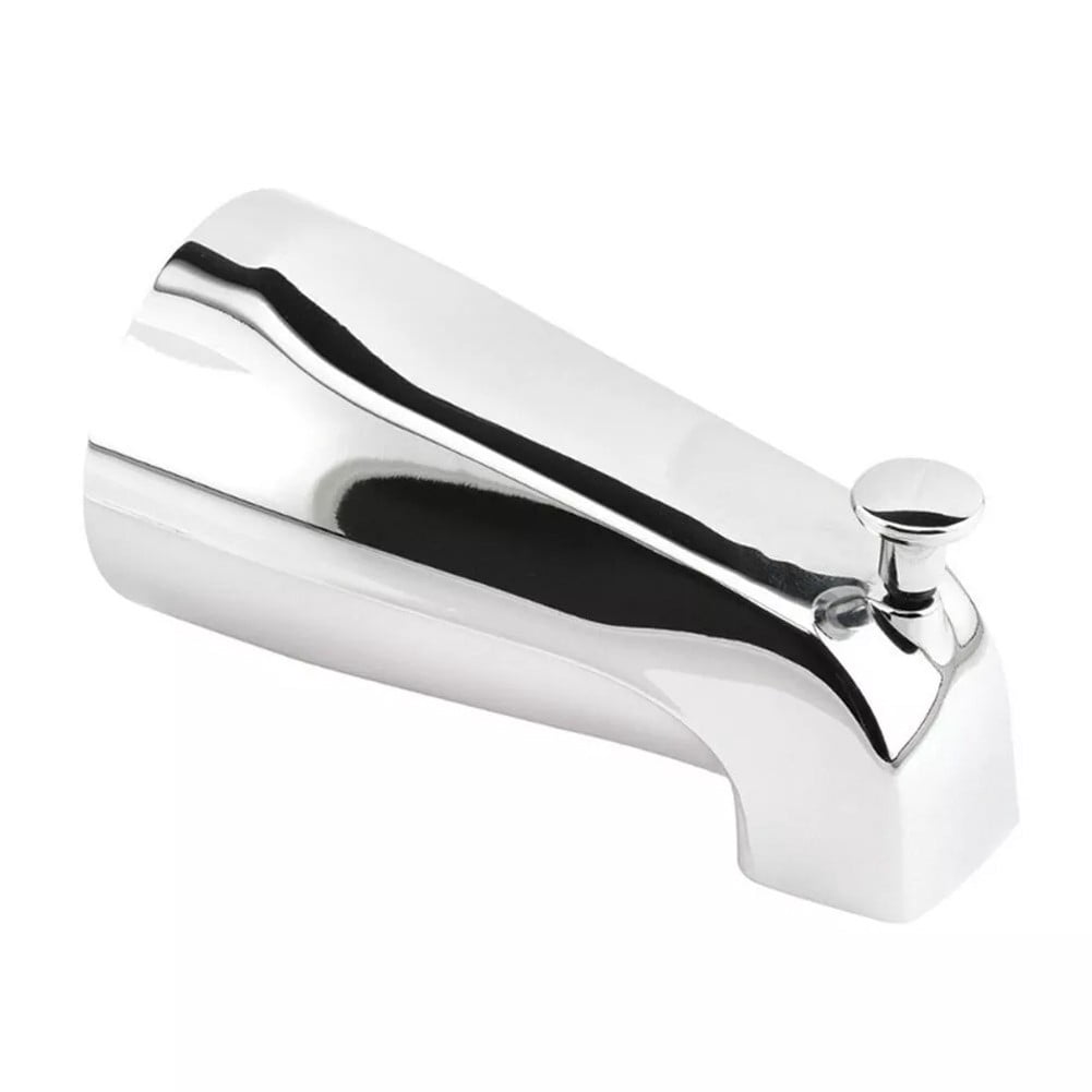 Stainless Steel Slip On Tub Spout Shower Faucet Fit 1/2In Water Tube 5.3In