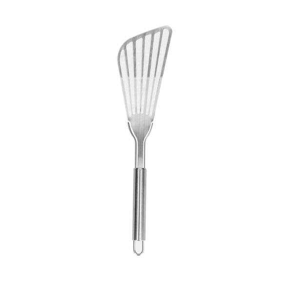 Stainless Steel Slotted Fish Spatula - Professional Kitchen Turner & Flipper