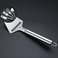 thumbnail image 1 of Stainless Steel Slotted Mini Spatula 9.8-in Metal Spatula for Baking Cooking Cookies, 1 of 3