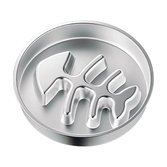 Stainless Steel Slow Feeder Dog Bowls Deep Maze Bowl for Medium and Large Dogs Heavy Duty Food Grade Metal Dish with Non- Base to Slow Down Eating