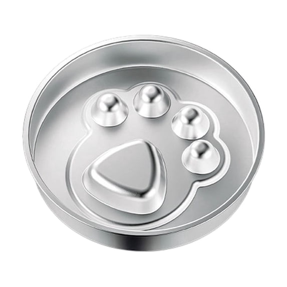 Stainless Steel Slow Feeder Dog Bowls Deep Maze Bowl for Medium and Large Dogs Heavy Duty Food Grade Metal Dish with Non- Base to Slow Down Eating