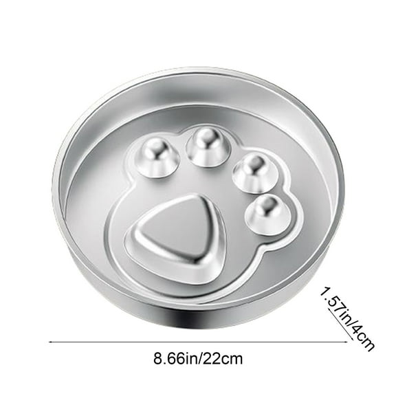 Stainless Steel Slow Feeder Dog Bowls – Non-Slip Metal Dog Bowl for Large & Medium Breeds, Puppy Puzzle Feeder – 2 Cup Capacity for Small to Big Pets – Durable Slow Feed Dog & Cat Food Dish