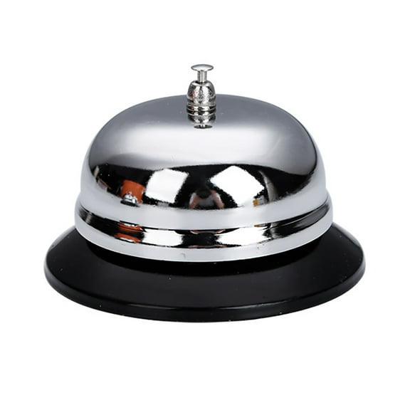 Stainless Steel Small Desktop Doorbell Suitable For Door Call Bar Counter Reception Counter Restaurant Advanced Exquisite Design Craft Storage Cart Crafts for Kids Ages 4-8 Crafts for Girls Ages 8-12