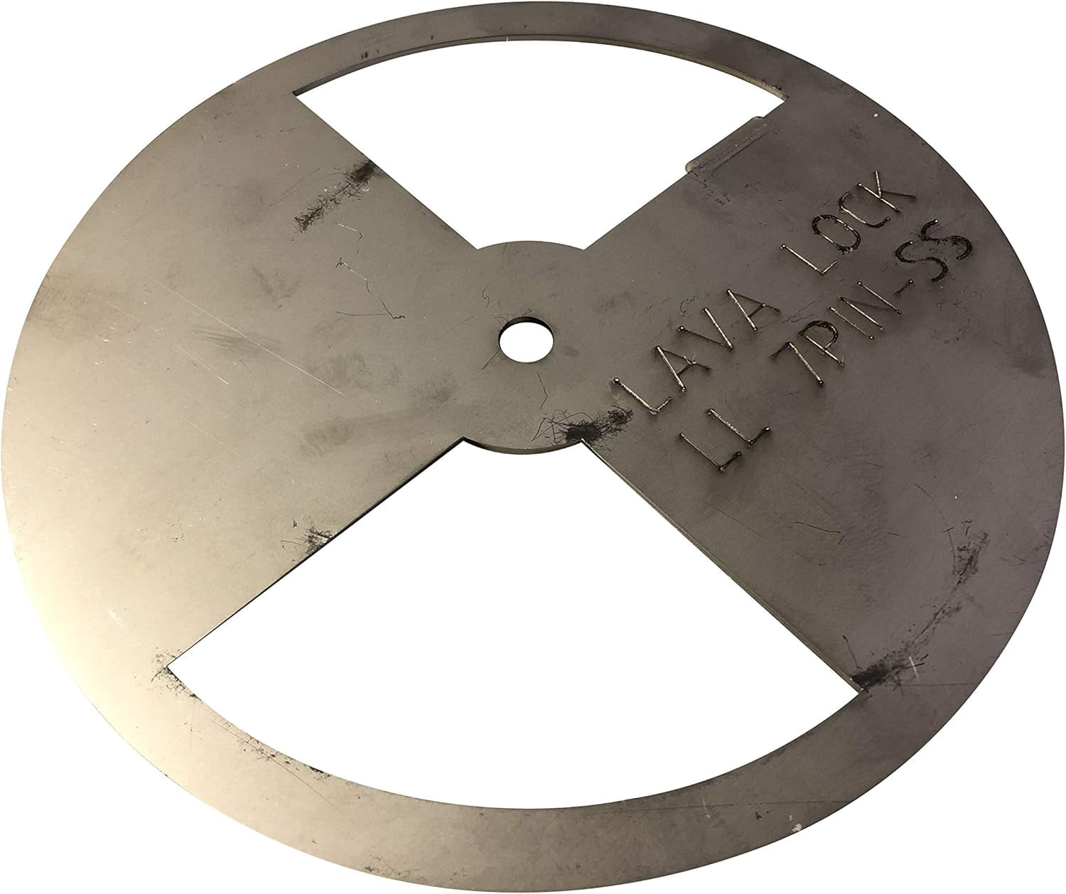 Stainless Steel Smoker Pinwheel BBQ Fire Box Cook Chamber Air Damper