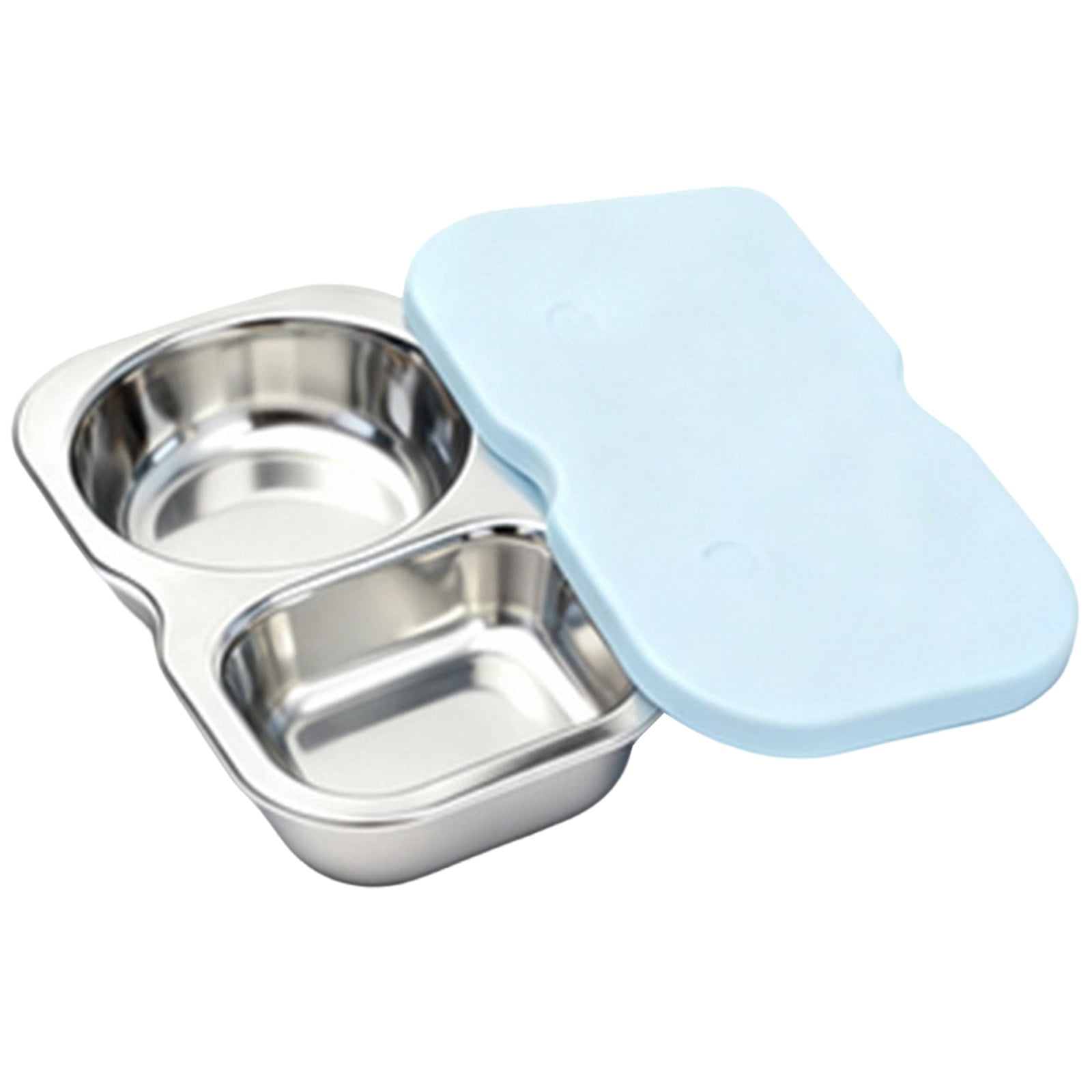 Stainless Steel Snack Container with Silicone Lid, Portable 2 ...