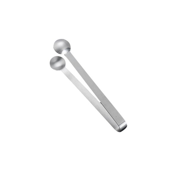 Stainless Steel Snack Tongs for Chips Bread Pastry Ice Cubes and Finger Foods Mini Serving Tongs for Kitchen Use