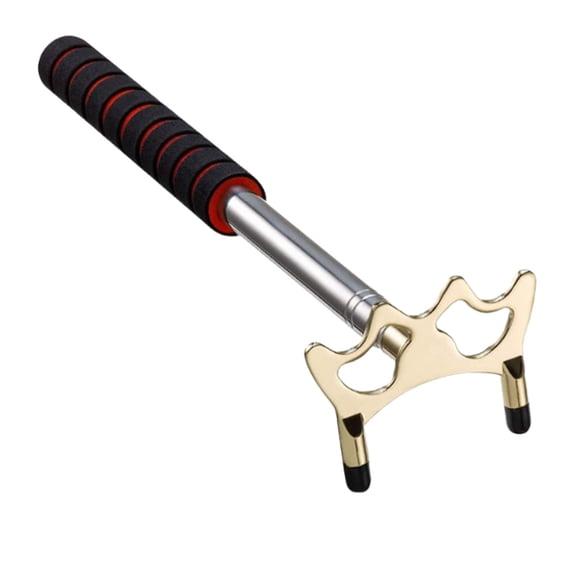 Stainless Steel Snooker Stick Pool Cue Stand – Retractable Billiards Cue Rest ,Support Rack Portable Billiard Cue Holder , Sturdy Construction for Various Cue Sizes