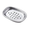 thumbnail image 1 of Stainless Steel Soap Box for Bathroom and Facial Care, Detachable Soap Dish with Bar Soap Holder Function, Metal Soap Container with Non-Slip Design for Secure Placement, 1 of 6