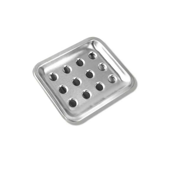 Stainless Steel Soap Dish Double Layer Drainable Soap Box Bathroom Kitchen Sink Soap Container Tray