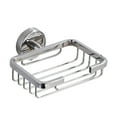 thumbnail image 1 of Stainless Steel Soap Dish Holder for Shower Wall - 304 Rustproof Adhesive Mount Soap Saver Tray Drainable Bar Soap Sponge Organizer for Bathroom Kitchen Sink Silver, 1 of 4