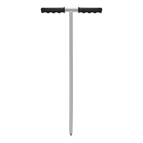 Stainless Steel Soil Probe Rod 48inch Plumbing Tool Long Ground Rod for Outdoors Agriculture Landscaping Underground Pipes Septic Tanks