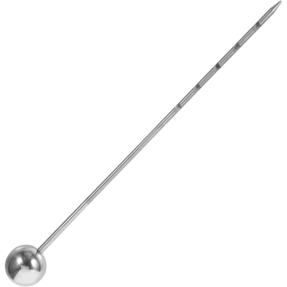 Stainless Steel Soil Sampling Probe Ergonomic Handle Tool, for Gardening and Lawn Care, Easy to Hold Metal Sampler, for Accurate Soil Testing and Moisture Monitoring