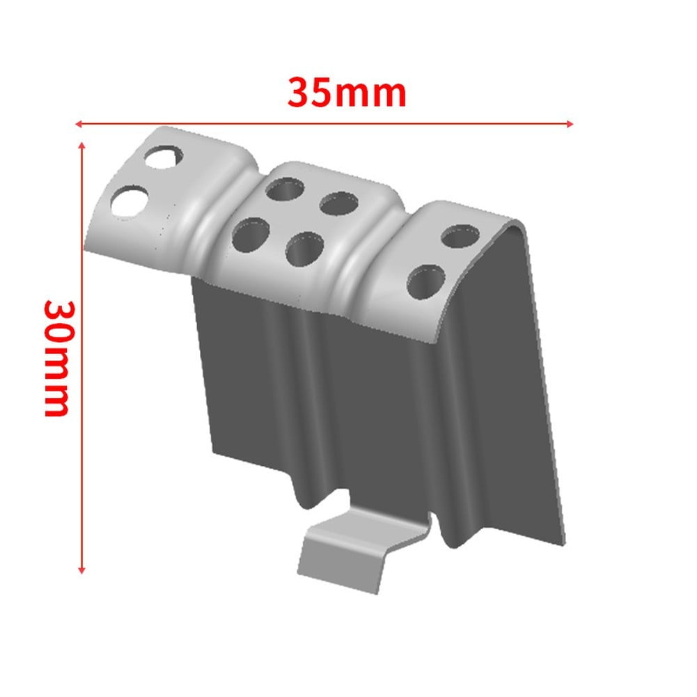 Stainless Steel Solar Module Water Guidance Clips For 30-40Mm Frame Pv ...