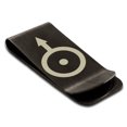 thumbnail image 1 of Tioneer Stainless Steel Solar System Planetary Uranus Engraved Money Clip Holder, 1 of 1