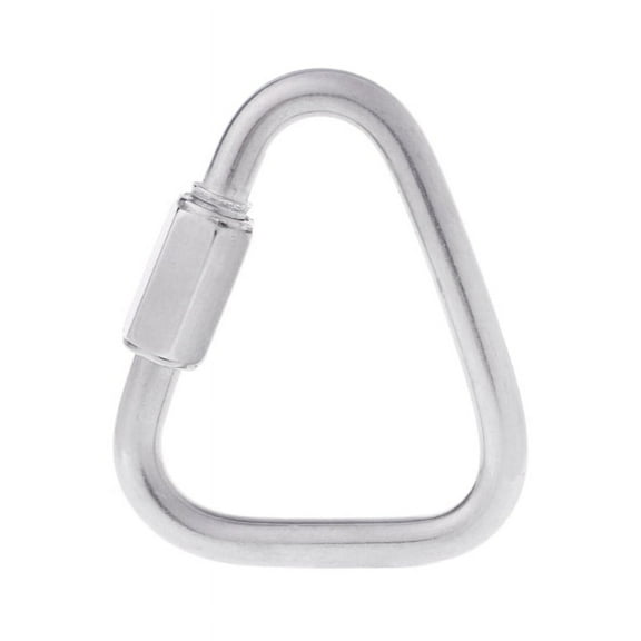 Stainless Steel Solid for Triangle Connection Ring Meilong Lock for Triangle Lock for Climbing Camping Equipment