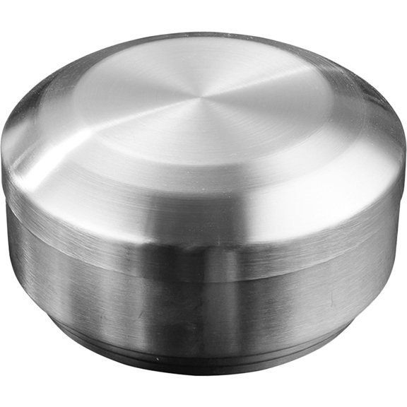 Metal Rice Bowl Korean Style Bowl Silver 1 Set